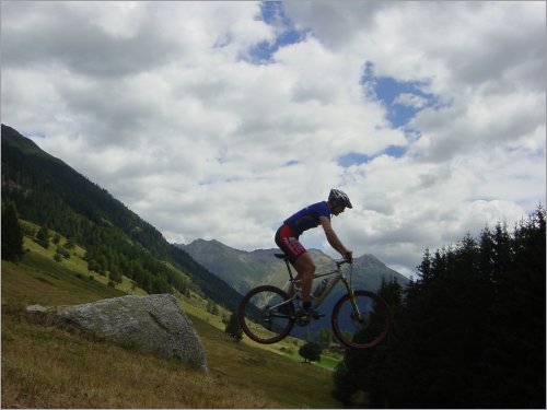 the first jump in zernez