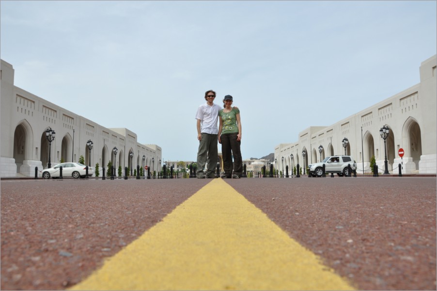 on the line to the royal palace...