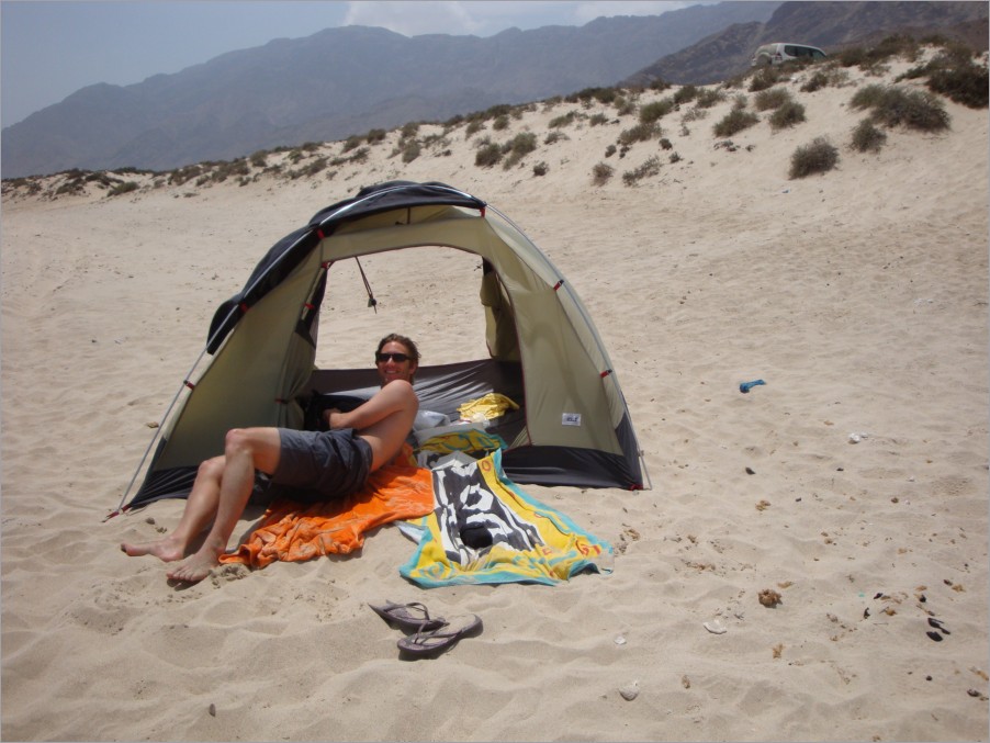 we enjoyed the day all alone on the beach - reading, swimming & listening to music