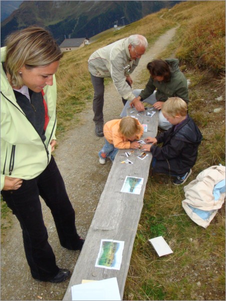 puzzling-world in pure nature on over 2000m!