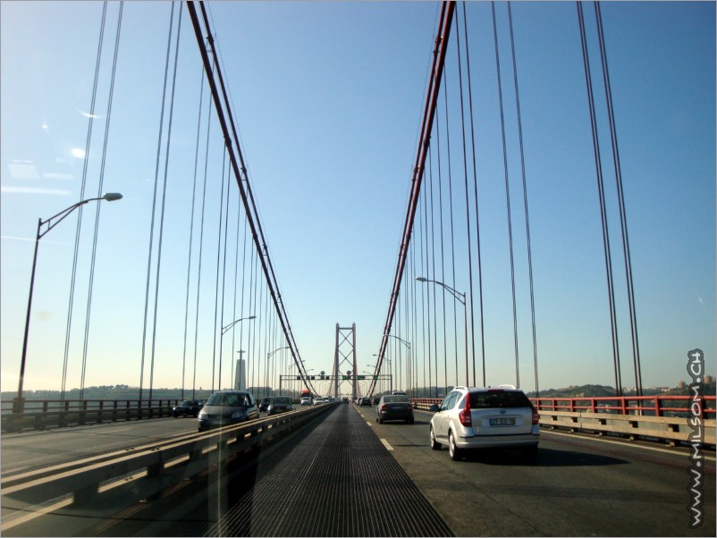 drove over the fake golden gate bridge