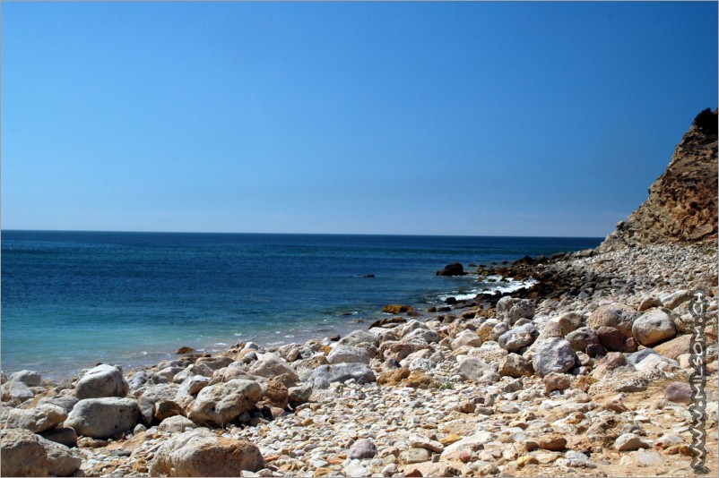 beach somewhere between lagos and sagres