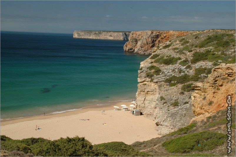 back at the praia do beliche before heading back north in the eve...