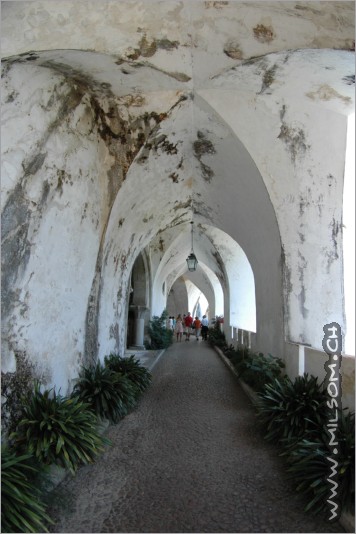 then we visited - a real tourist day... - the palace of pena!