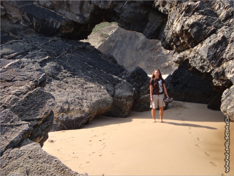 the entry to the second beach looked so nice...