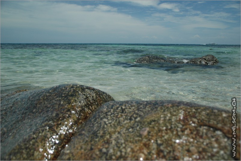 the water is so clear and clean, perfect for snorkelling!