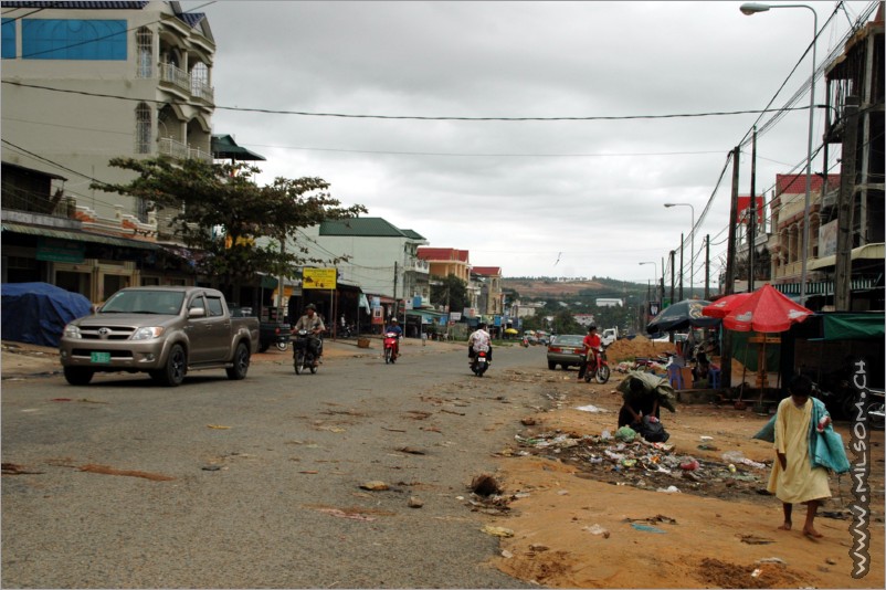 lots of poor people collecting empty bottles or rubbish!