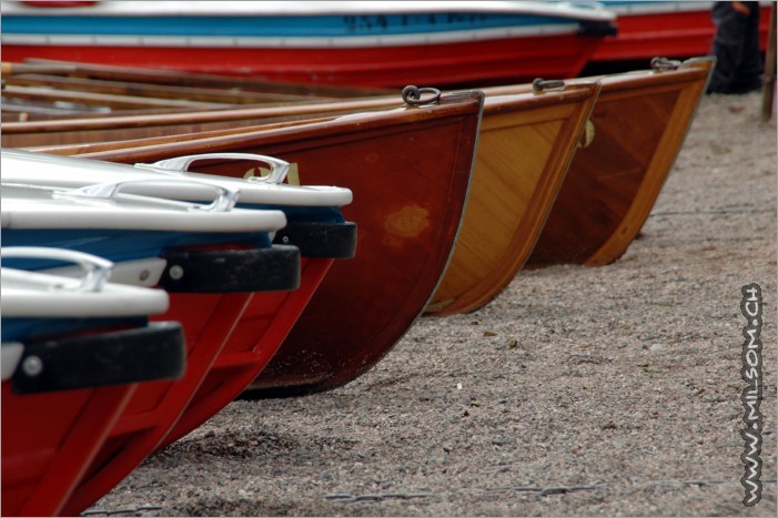 boats along the titisee