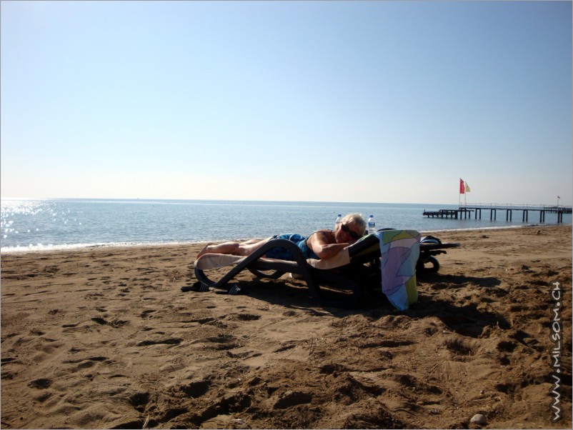 yes - a huge empty beach